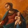 Madonna del Rosario, S. Domenico, S. caterina da Siena, il Beato Raimondo da Capua e Misteri
