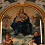 Madonna delle Grazie con S. Giovanni Battista, S. Domenico e la donatrice Berardina Donnorso