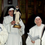 Processione delle monache all'interno del Monastero
